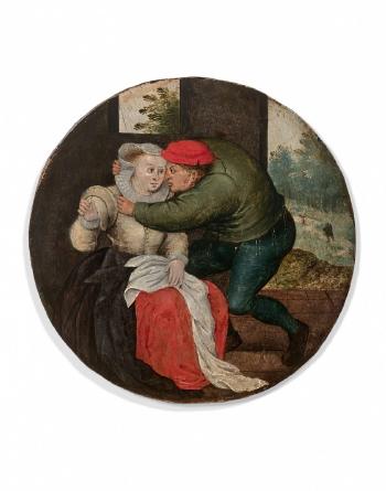 Qui S'y Frotte S'y Pique, Illustration D'un Proverbe Flamand by 
																			Pieter Brueghel